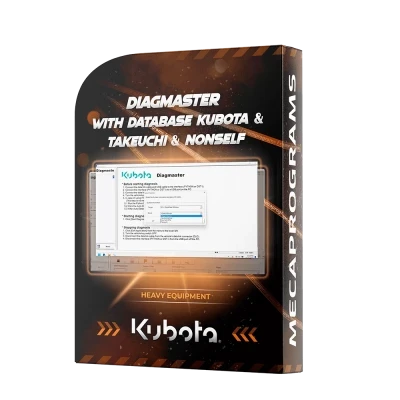 DIAGMASTER 21.11.01 WITH DATABASE FOR (CARRIER 24.05.01 + CNH 21.11.01 + MANITOU 24.05.01 + NONSELF 24.05.01 + MERLO 19.10.21 + DIECI 4.1.0 + BOBCAT 4.3.1) 