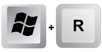 Windows + R