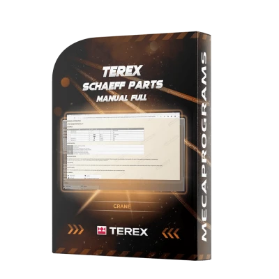 TEREX SCHAEFF PARTS MANUAL FULL 