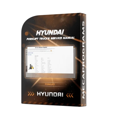 HYUNDAI FORKLIFT TRUCKS SERVICE MANUAL 