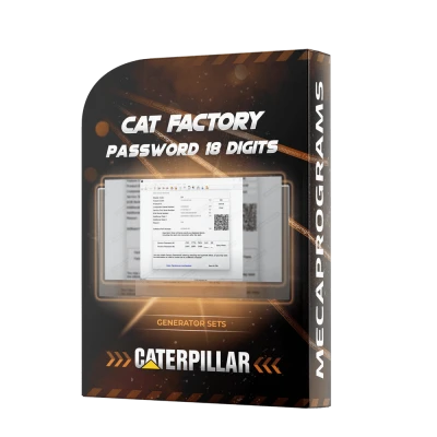 CAT FACTORY PASSWORD 18 DIGITS 